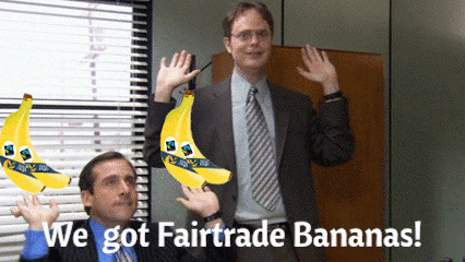 Equifruit giphyupload fair bananas fairtrade GIF