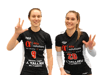 Happy 3-0 Sticker by Alfa Solutions Tievolley Tielt