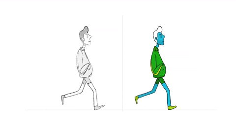 animation jogging GIF by esmeanimates 