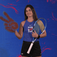 Womens Tennis GIF by SMU Mustangs