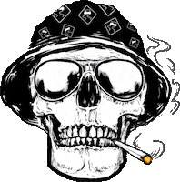 Fear And Loathing Halloween Sticker by SKIDZ