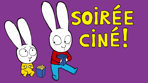 French Cine GIF by Simon Super Rabbit