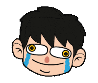 sad cry Sticker by Baim