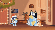 Christmas Bingo GIF by Bluey