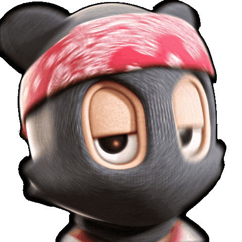 Look Looking Sticker by a KID called BEAST