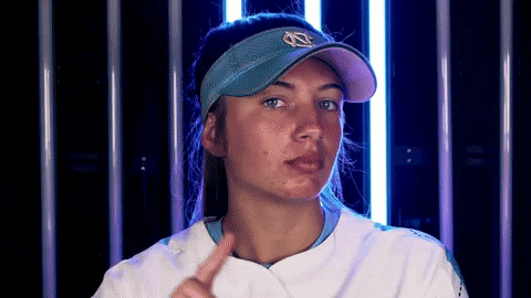 Carolina Unc Softball GIF by UNC Tar Heels