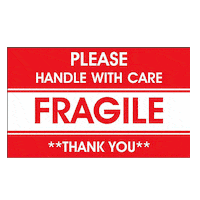 Fragile Sticker by Womanish_Experience