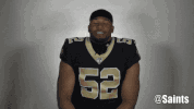 Flexing Saints Football GIF by New Orleans Saints