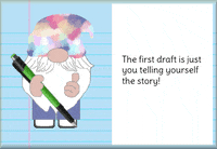 Once Upon A Time Writing GIF