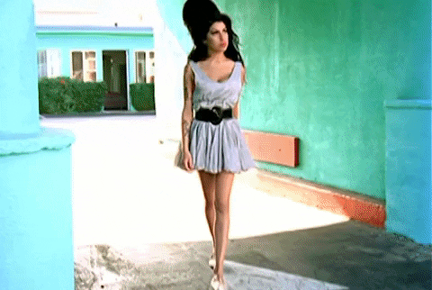 Tears Dry On Their Own Walking GIF by Amy Winehouse
