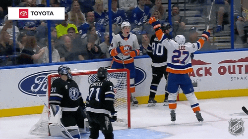 Happy New York GIF by NHL