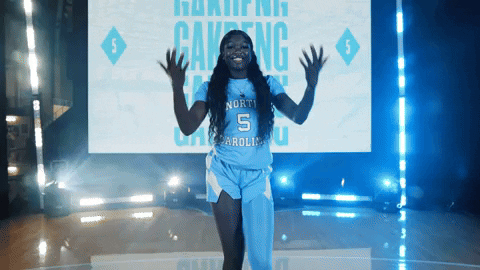 Excited Lets Go GIF by UNC Tar Heels