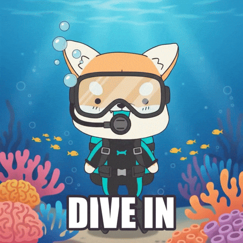 Marine Life Hello GIF by WUFFI