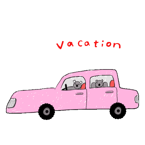 Summer Vacation Sticker