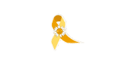Yellow Ribbon Sticker by Cancer Fund For Children