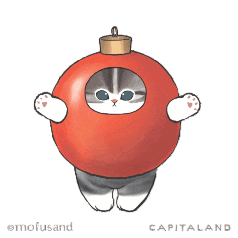 Mofusand Sticker by CapitaLand Malls SG