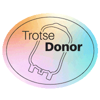 Plasma Donor Sticker by Sanquin