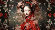 Art Japanese GIF by Maryanne Chisholm - MCArtist