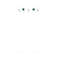 Cat Frame Sticker