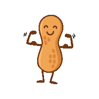 Peanut Butter Dog Sticker by Nylabone