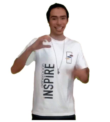 Love You Heart Sticker by Generación INSPIRE