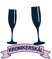 Kroniker Skål Sticker by Kroniske Influencers