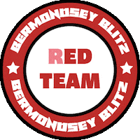 Blitz Red Team Sticker by F45 Bermondsey