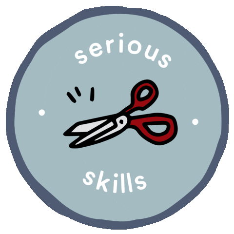 Sewing Sticker by The Fabric Store