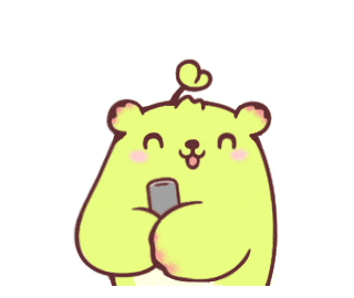Sticker Bear Sticker by Minto Inc.