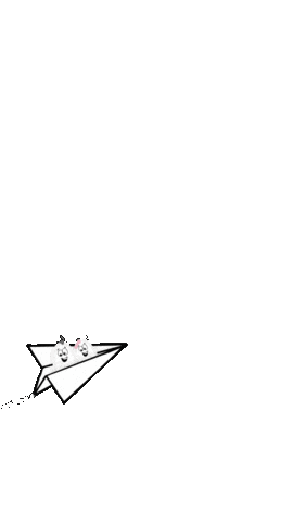 ghostandghosti giphyupload ghost fly plane Sticker