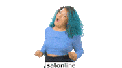 happy dye hair Sticker by Salon Line