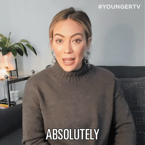 Hilary Duff Yes GIF by TV Land