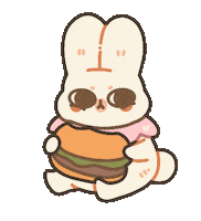 Eat Fast Food Sticker by moonie coco