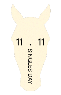 psofswedencom horse singlesday horsehead psofsweden Sticker