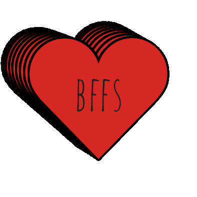 Bff Sticker by Paula Otti photography