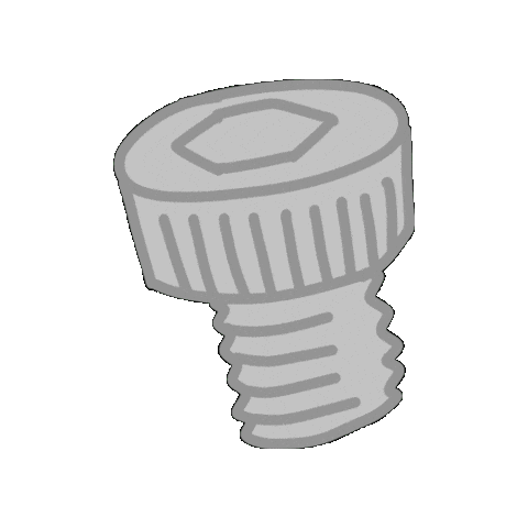 Screw Sticker by touyoneji