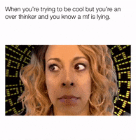 ComedianHollyLogan thinking math matrix liar GIF