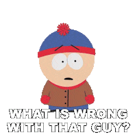 Stan Marsh Wtf Sticker by South Park