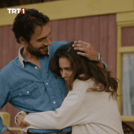 Deniz Baysal Hug GIF by TRT
