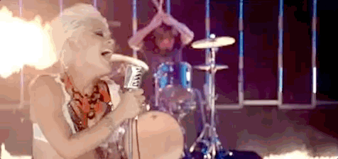 pink giphyupload pink so what p!nk GIF