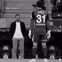 Ederson Moraes Belhanda GIF