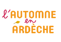 departement_ardeche autumn automne feuille ardeche Sticker