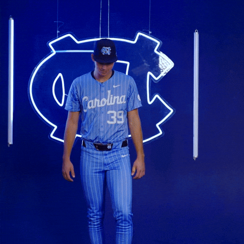 University Of North Carolina Baseball GIF by UNC Tar Heels