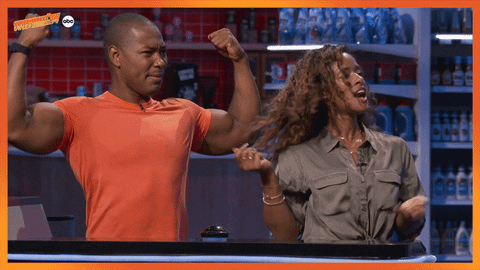 Look Good Supermarket Sweep GIF by ABC Network