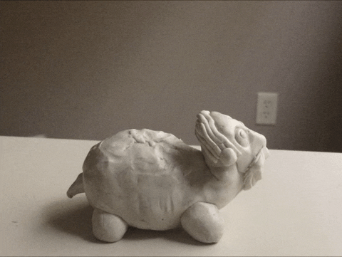 odewilliesfunkybunch giphyupload animation monster stop motion GIF