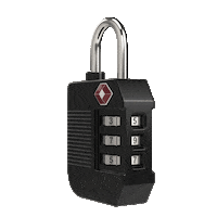 TravelSentry combo lock tsa combination Sticker