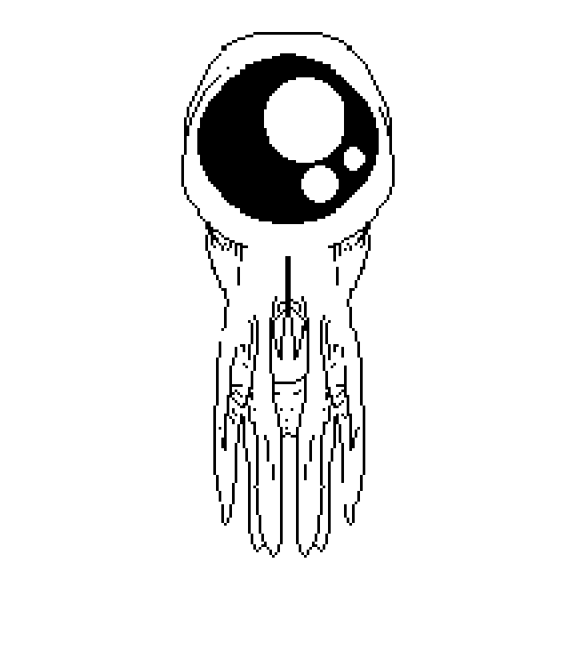 Sea Monster Pixel Art Sticker by pirate sheep