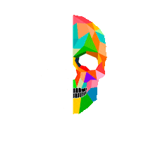 SenorMaco marketing diseno hipster calavera Sticker