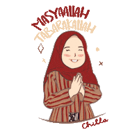 Masyaallah Chilla Sticker
