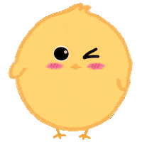 Wink Bird Sticker